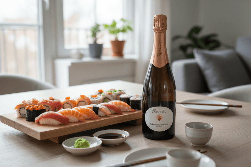 Vino espumoso assmannshäuser rosé brut nature sekt 2022 750ml - Vino de Alemania - La Cava