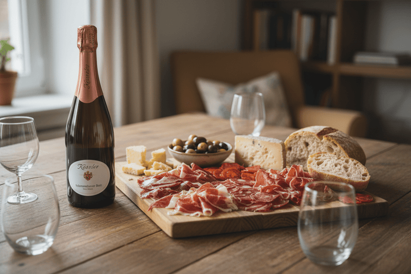 Vino espumoso assmannshäuser rosé brut nature sekt 2022 750ml - Vino de Alemania - La Cava
