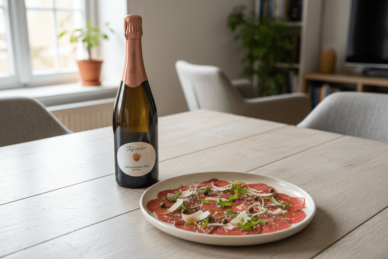 Vino espumoso assmannshäuser rosé brut nature sekt 2022 750ml - Vino de Alemania - La Cava