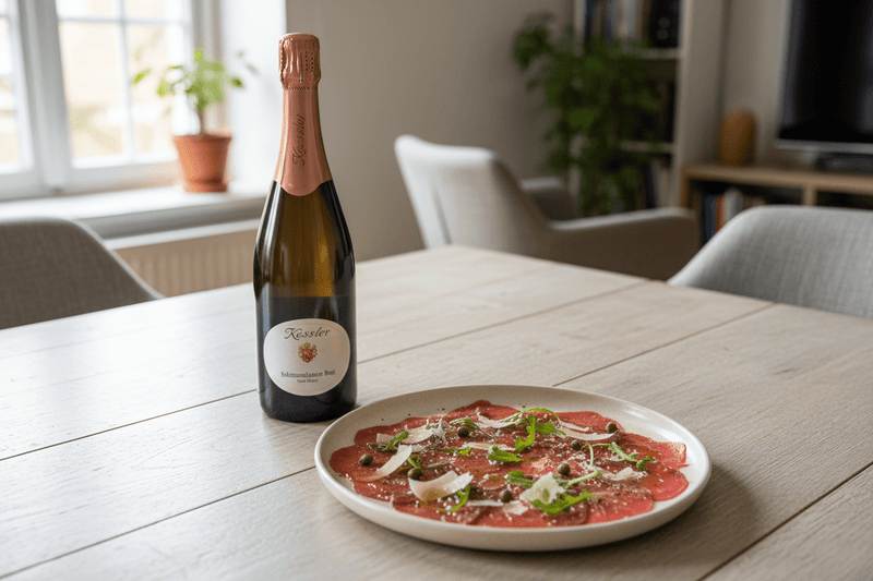 Vino espumoso assmannshäuser rosé brut nature sekt 2022 750ml - Vino de Alemania - La Cava
