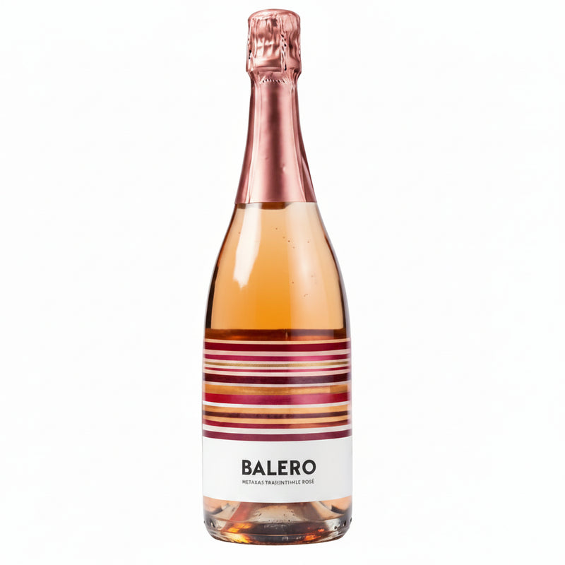 Vino Espumoso Balero Rosado 750ml Valle de Guadalupe, México - Vino Mexicano - La Cava