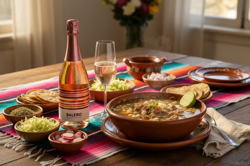 Vino Espumoso Balero Rosado 750ml Valle de Guadalupe, México - Vino Mexicano - La Cava