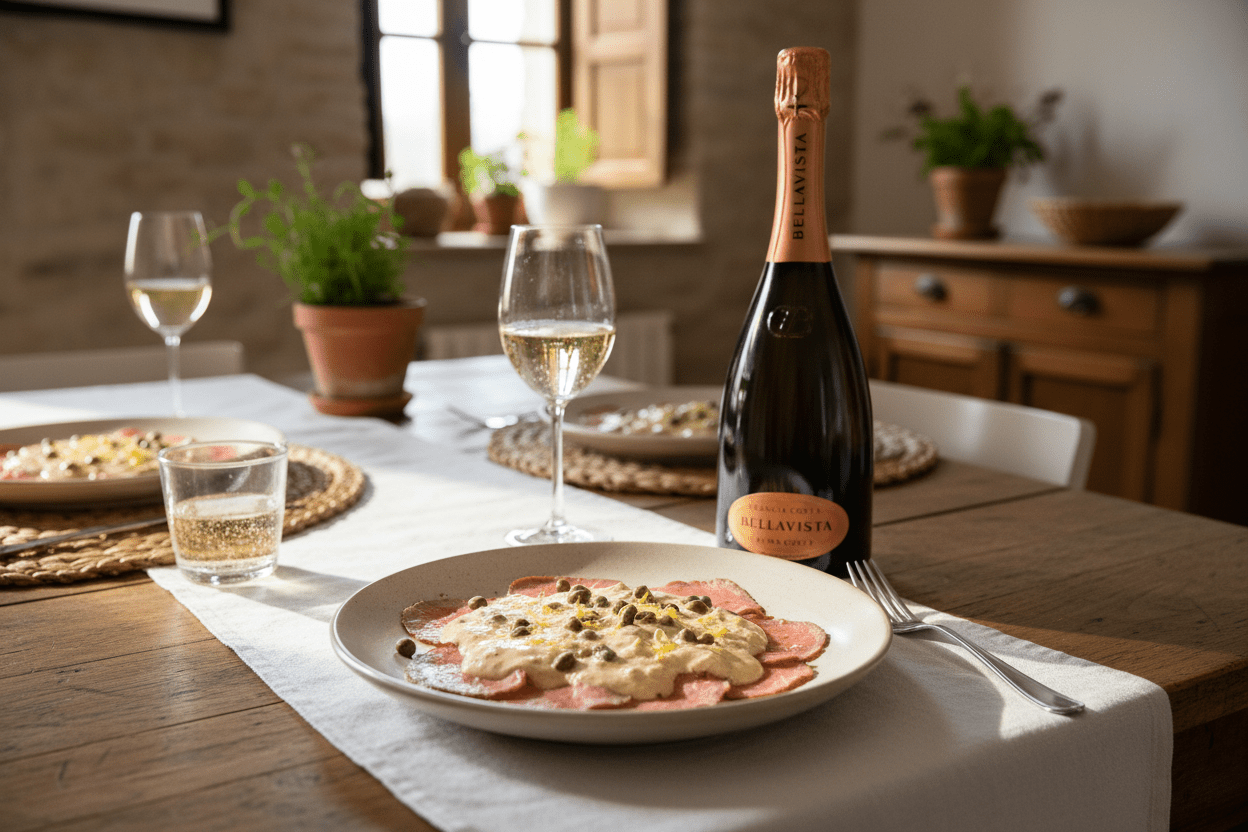 Vino Espumoso Bellavista Grande Cuvée Alma Brut 750ml Franciacorta - Vino de Italia - La Cava