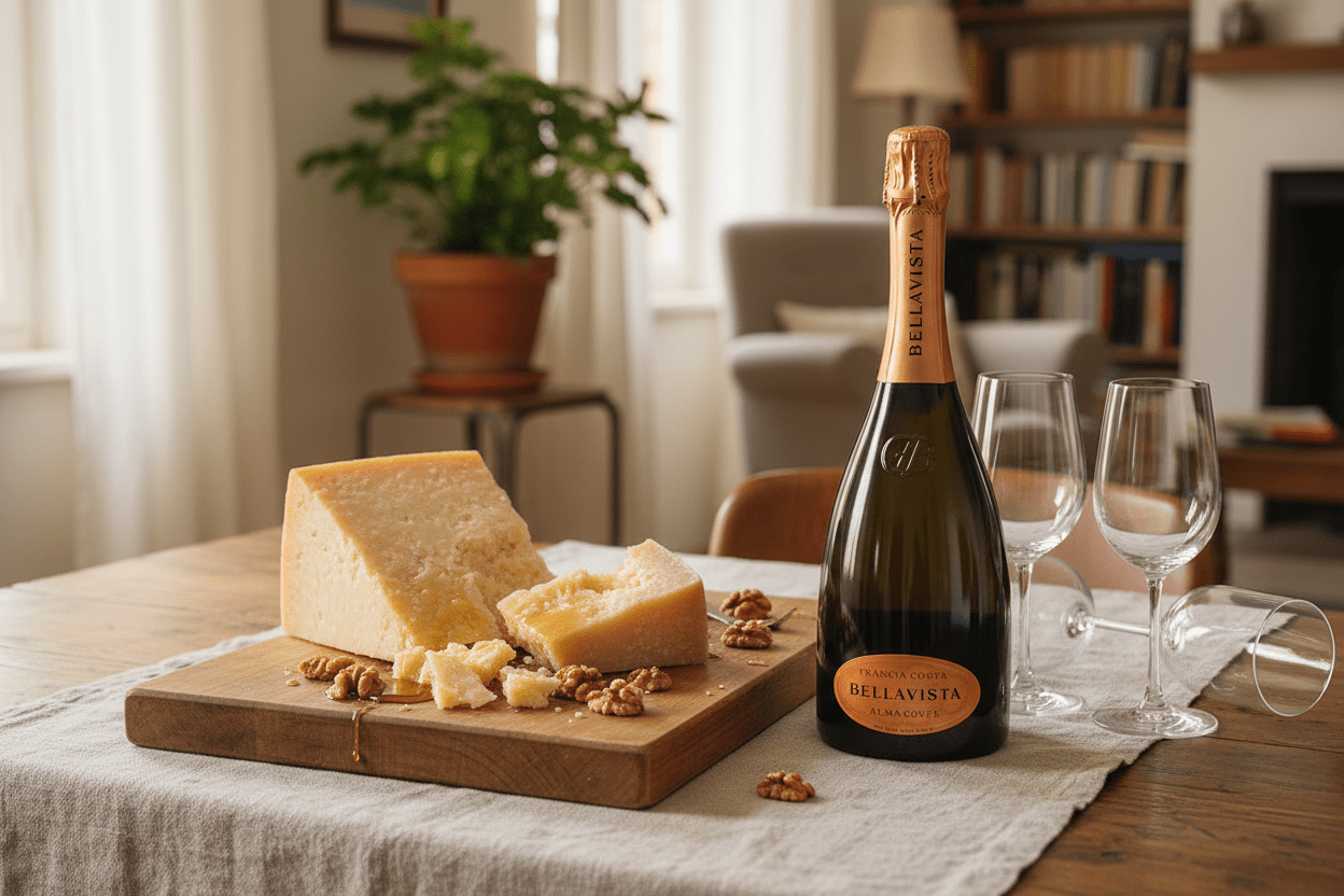 Vino Espumoso Bellavista Grande Cuvée Alma Brut 750ml Franciacorta - Vino de Italia - La Cava