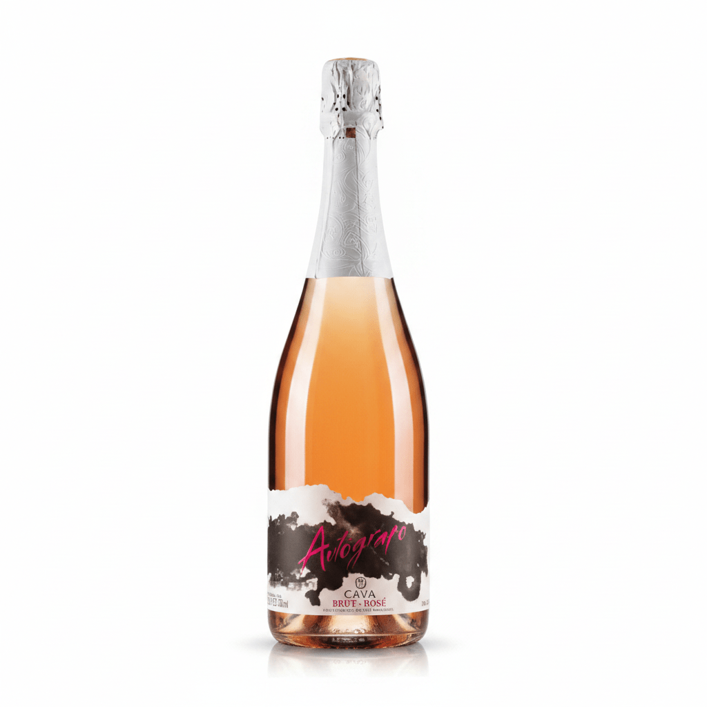 Vino Espumoso Cava Brut Rosé Autógrafo - La Cava