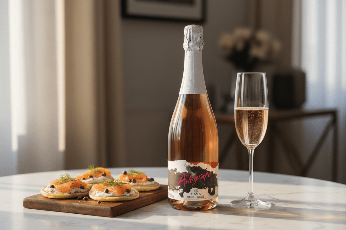 Vino Espumoso Cava Brut Rosé Autógrafo - La Cava