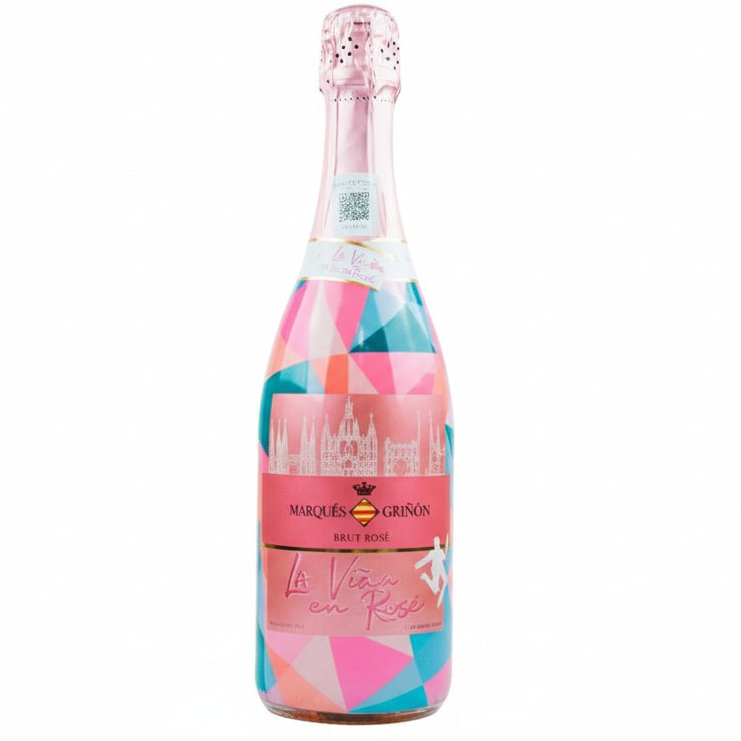Vino Espumoso Cava Marqués de Griñón Rosé 750ml Brut Orgánico - Vino de España - La Cava