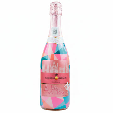 Vino Espumoso Cava Marqués de Griñón Rosé 750ml Brut Orgánico - Vino de España - La Cava