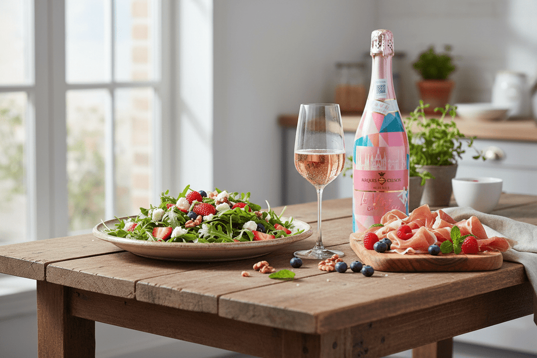 Vino Espumoso Cava Marqués de Griñón Rosé 750ml Brut Orgánico - Vino de España - La Cava