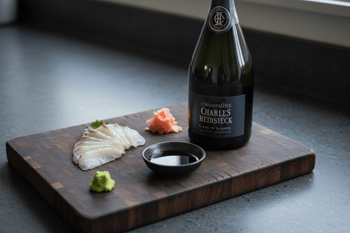 Vino Espumoso Champagne Charles Heidsieck Blanc de Blancs 750ml - Vino de Francia - La Cava