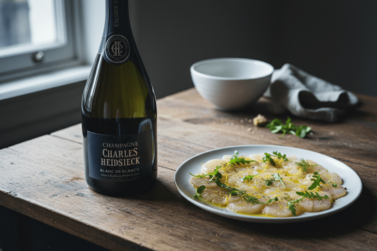 Vino Espumoso Champagne Charles Heidsieck Blanc de Blancs 750ml - Vino de Francia - La Cava