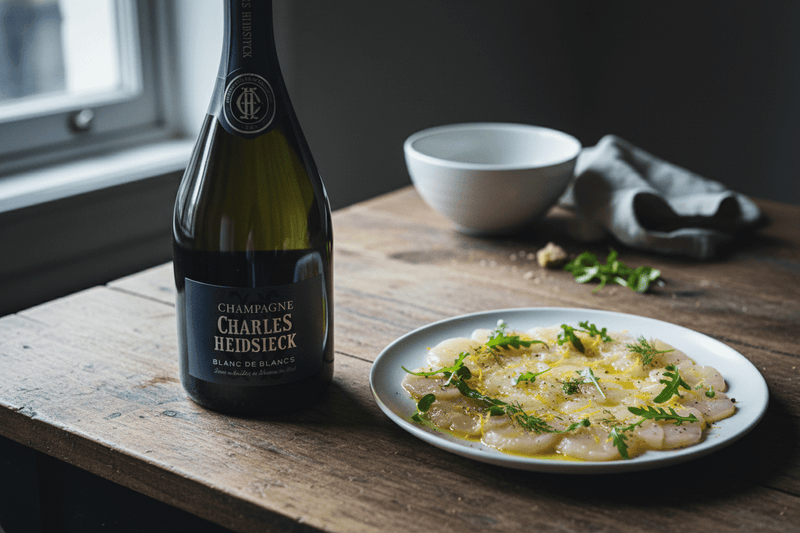 Vino Espumoso Champagne Charles Heidsieck Blanc de Blancs 750ml - Vino de Francia - La Cava