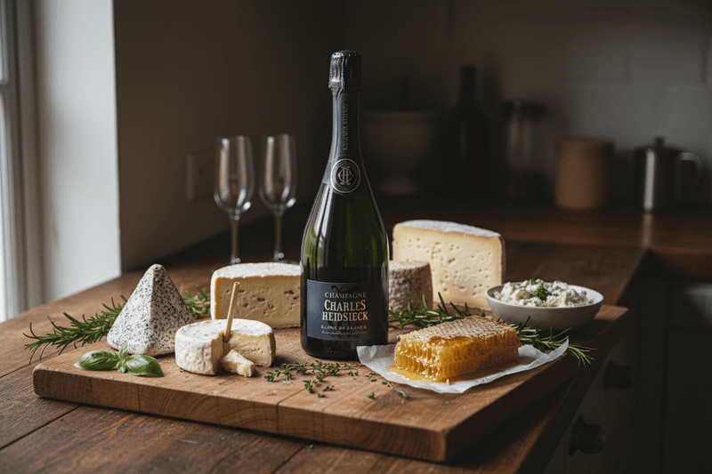 Vino Espumoso Champagne Charles Heidsieck Blanc de Blancs 750ml - Vino de Francia - La Cava