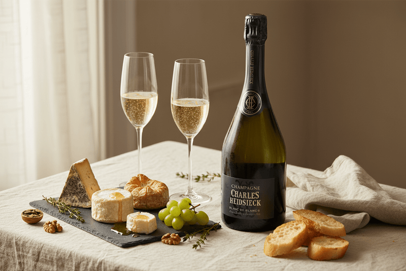 Vino Espumoso Champagne Charles Heidsieck Blanc de Blancs 750ml - Vino de Francia - La Cava