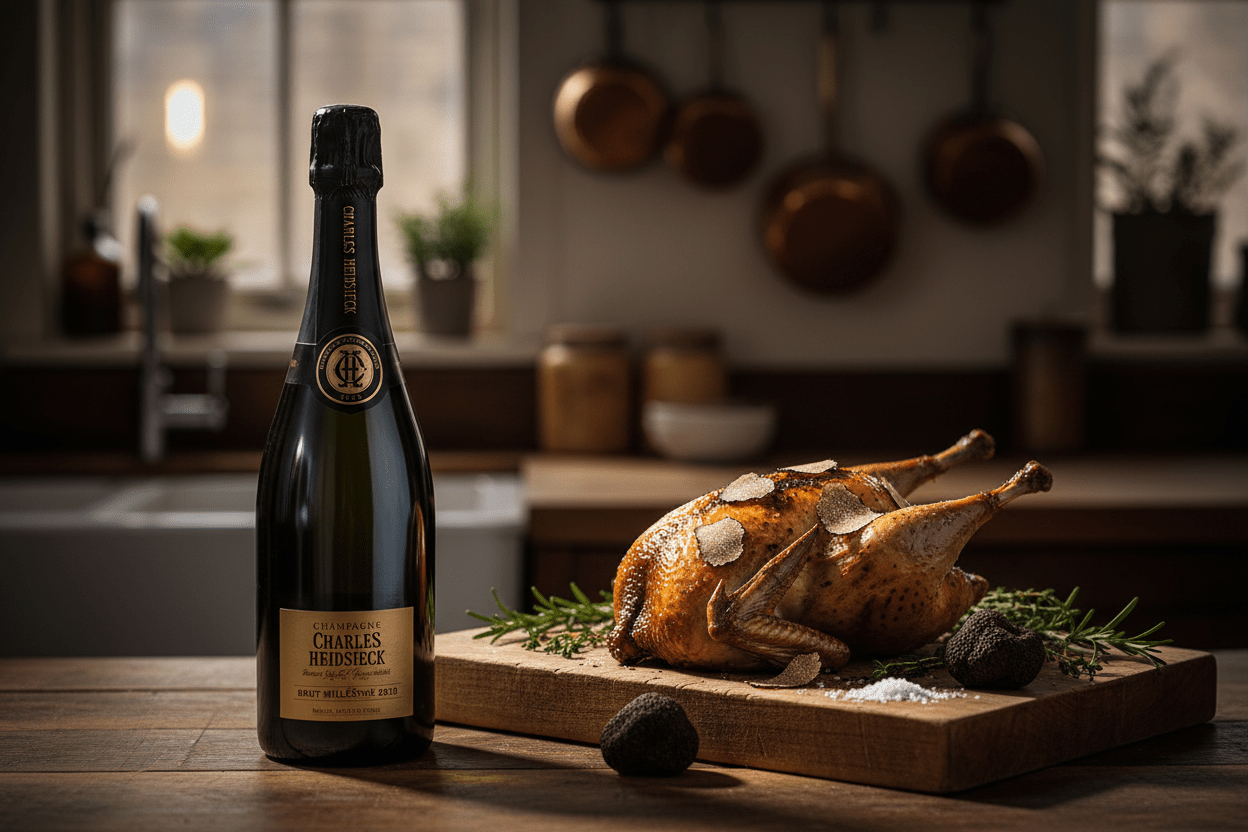 Vino Espumoso Champagne Charles Heidsieck Brut Millésimé 2013 750ml Francia - La Cava