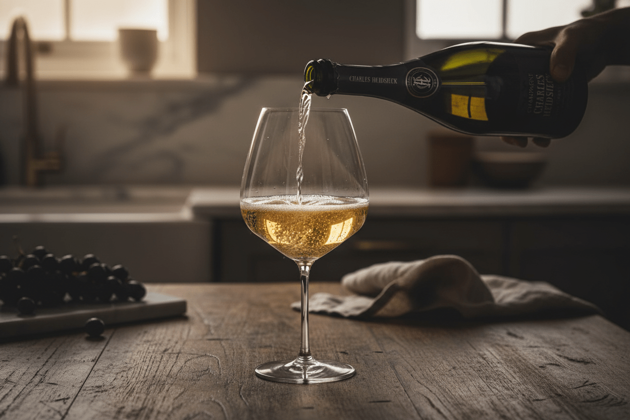 Vino Espumoso Champagne Charles Heidsieck Brut Réserve 750ml - Vino de Francia - La Cava