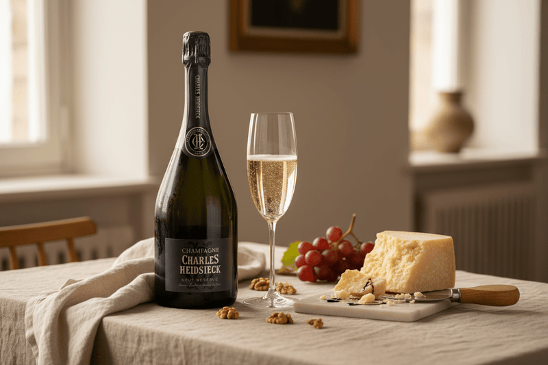 Vino Espumoso Champagne Charles Heidsieck Brut Réserve 750ml - Vino de Francia - La Cava