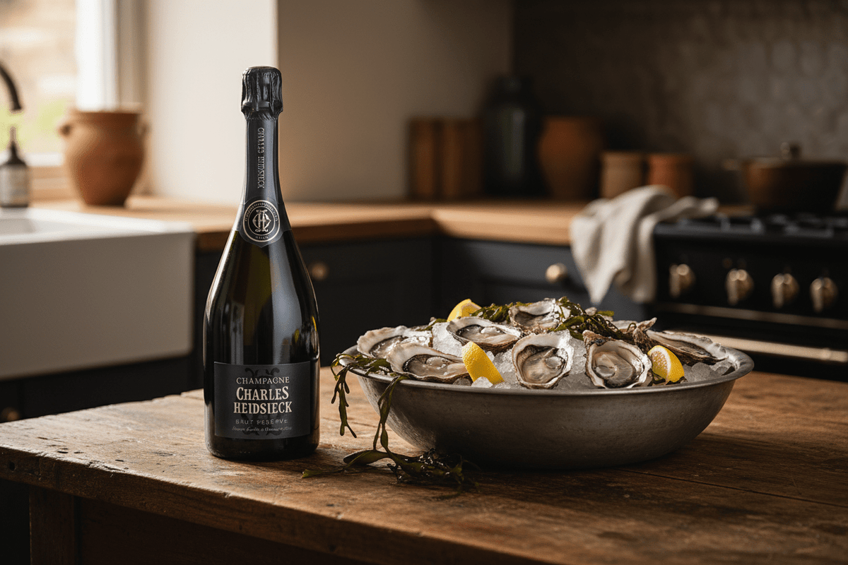 Vino Espumoso Champagne Charles Heidsieck Brut Réserve 750ml - Vino de Francia - La Cava