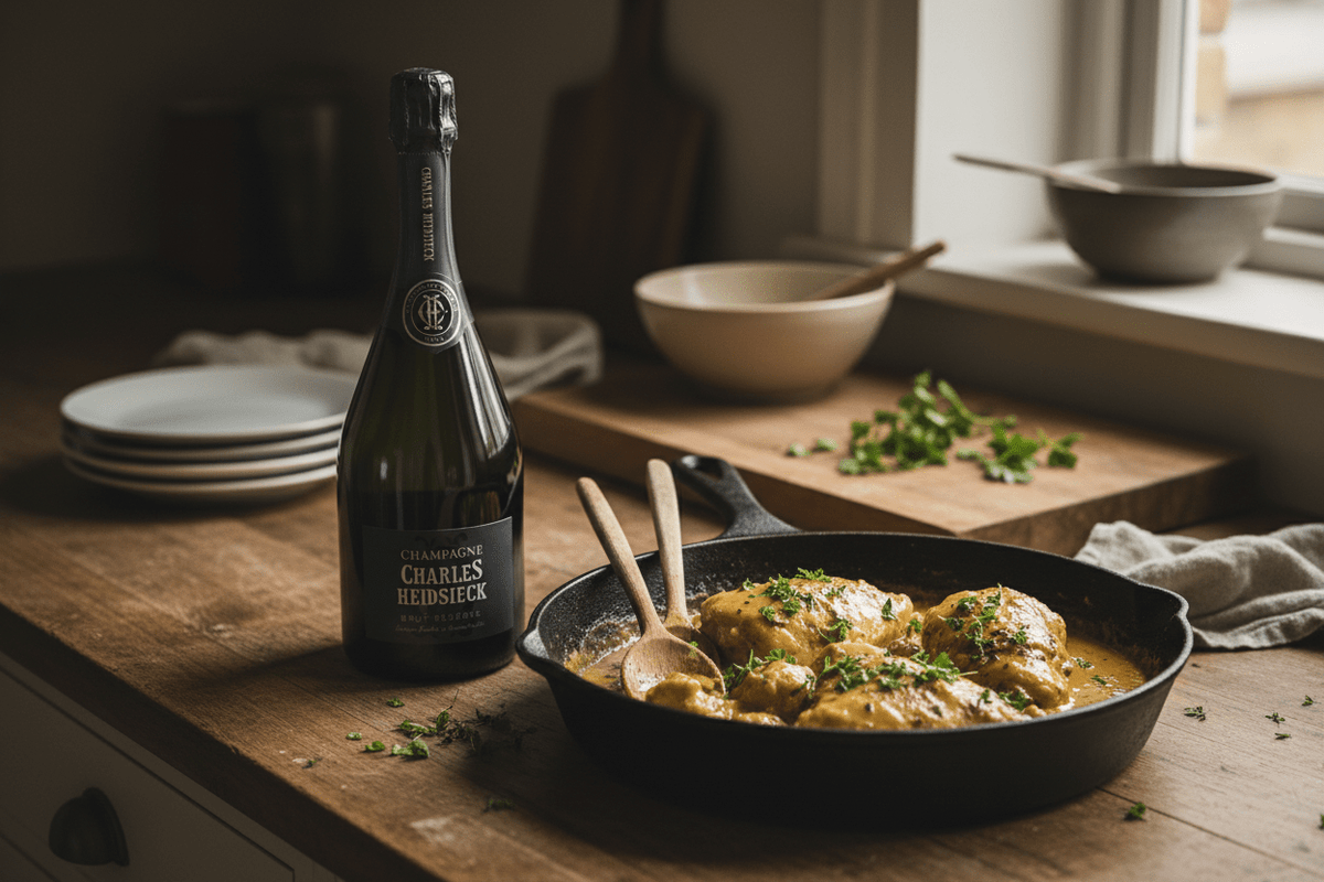 Vino Espumoso Champagne Charles Heidsieck Brut Réserve 750ml - Vino de Francia - La Cava