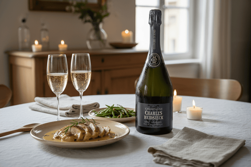 Vino Espumoso Champagne Charles Heidsieck Brut Réserve Magnum 1.5L - Vino de Francia - La Cava