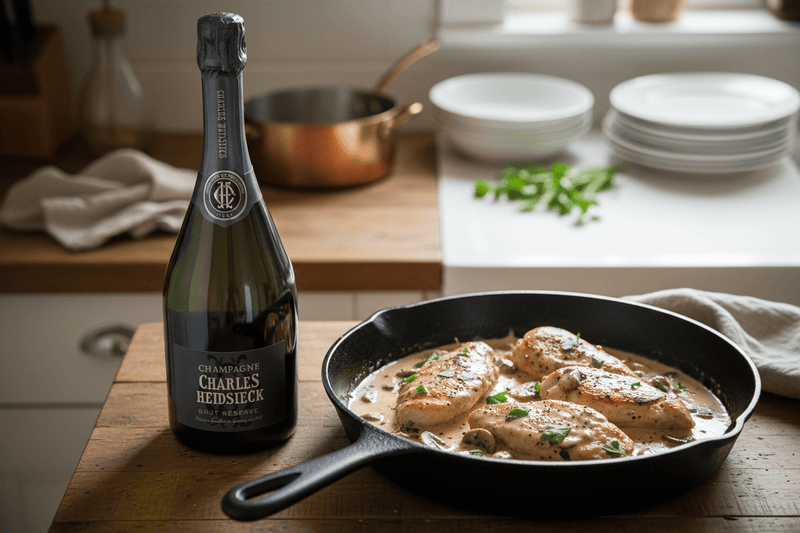 Vino Espumoso Champagne Charles Heidsieck Brut Réserve Magnum 1.5L - Vino de Francia - La Cava