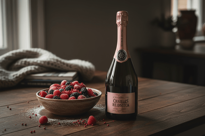 Vino Espumoso Champagne Charles Heidsieck Rosé Réserve 750ml - Vino de Francia - La Cava