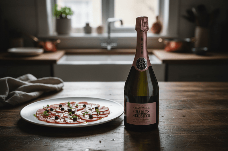 Vino Espumoso Champagne Charles Heidsieck Rosé Réserve 750ml - Vino de Francia - La Cava