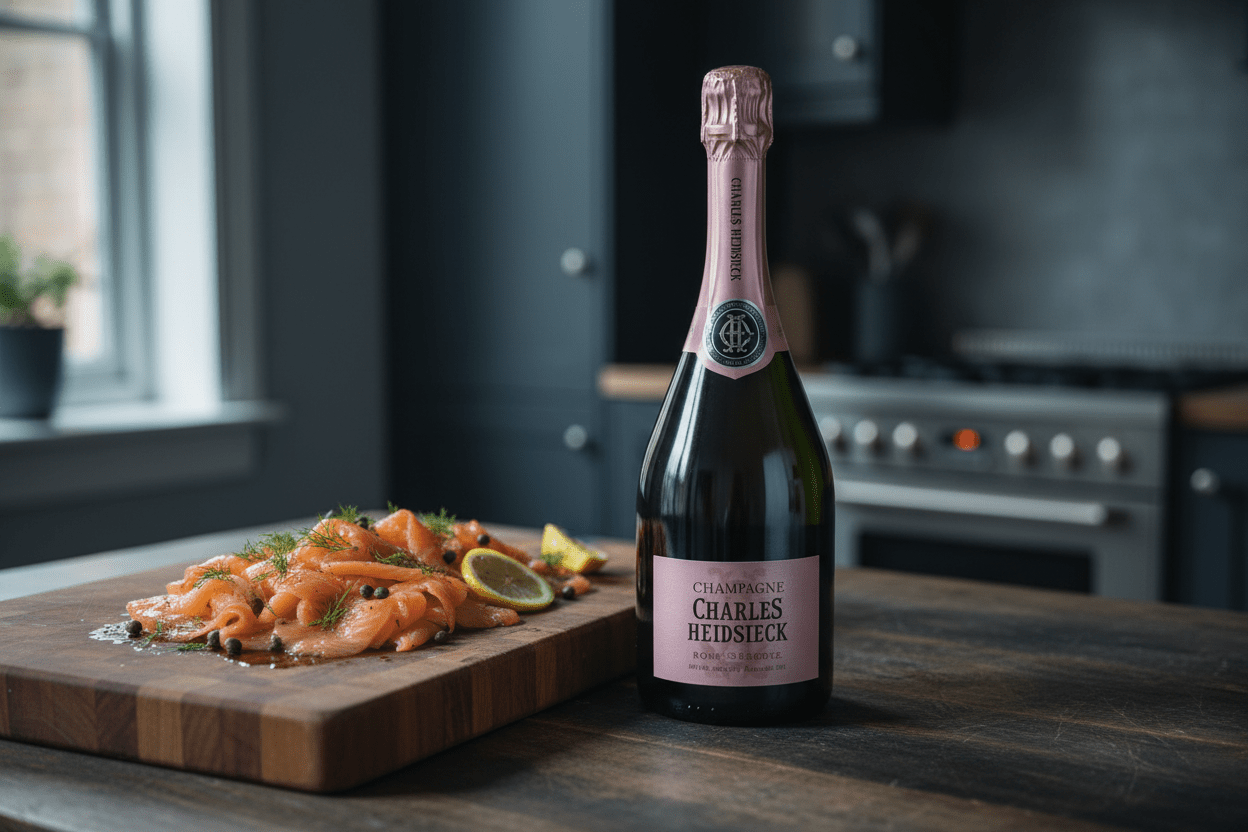 Vino Espumoso Champagne Charles Heidsieck Rosé Réserve 750ml - Vino de Francia - La Cava