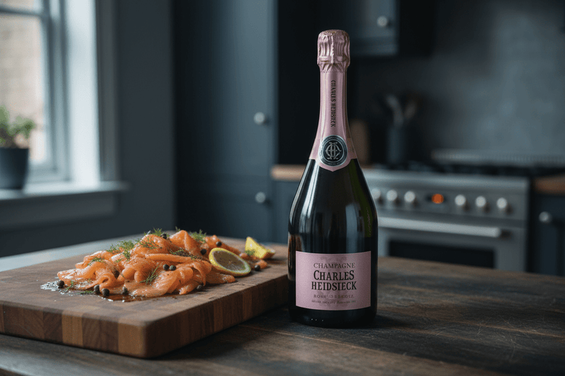 Vino Espumoso Champagne Charles Heidsieck Rosé Réserve 750ml - Vino de Francia - La Cava