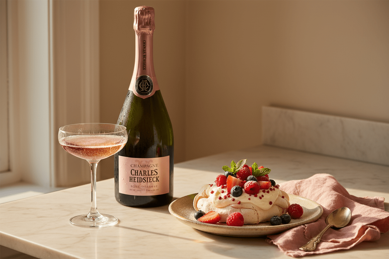 Vino Espumoso Champagne Charles Heidsieck Rosé Réserve 750ml - Vino de Francia - La Cava