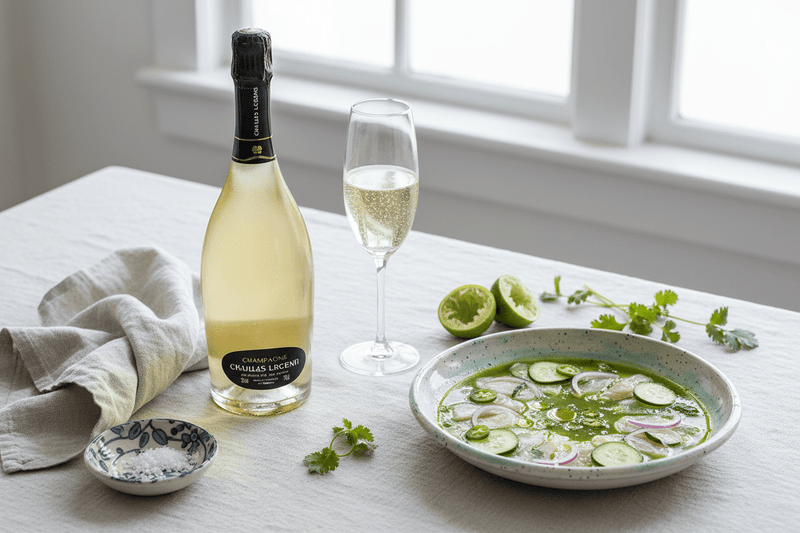 Vino Espumoso Champagne Charles Legend Blanc de Blancs 750ml - Vino de Francia - La Cava