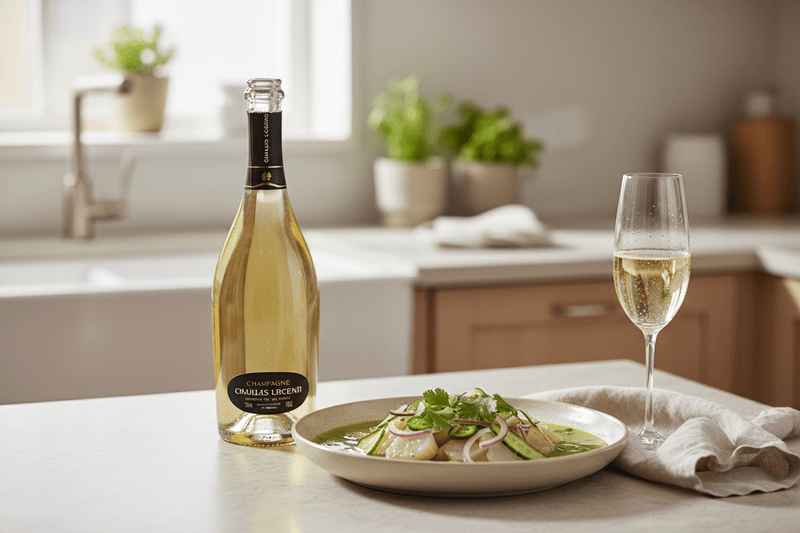 Vino Espumoso Champagne Charles Legend Blanc de Blancs 750ml - Vino de Francia - La Cava