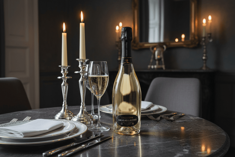 Vino Espumoso Champagne Charles Legend Blanc de Blancs Magnum 1.5L - Vino de Francia - La Cava