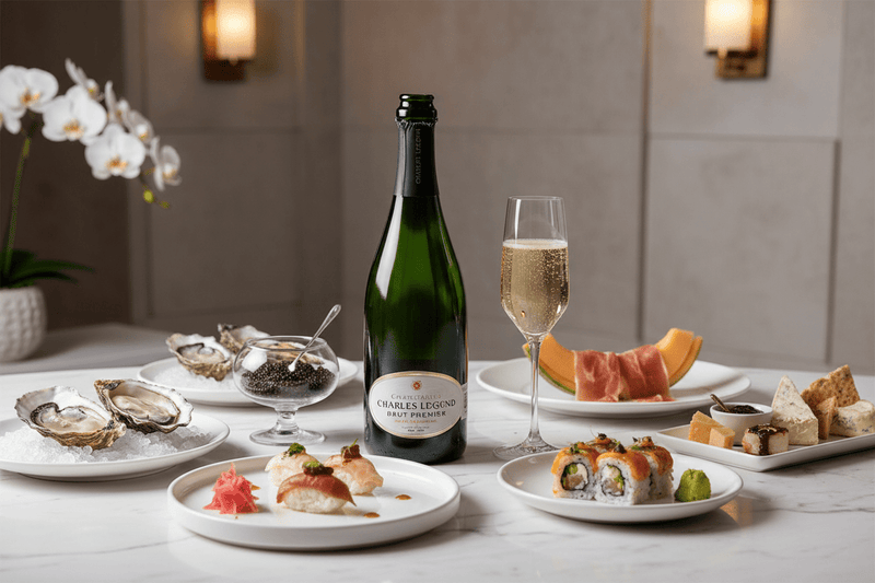 Vino Espumoso Champagne Charles Legend Blanc de Blancs Magnum 1.5L - Vino de Francia - La Cava