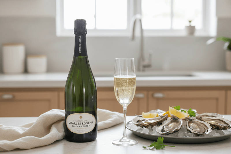 Vino Espumoso Champagne Charles Legend Brut Premier 750ml - Vino de Francia - La Cava