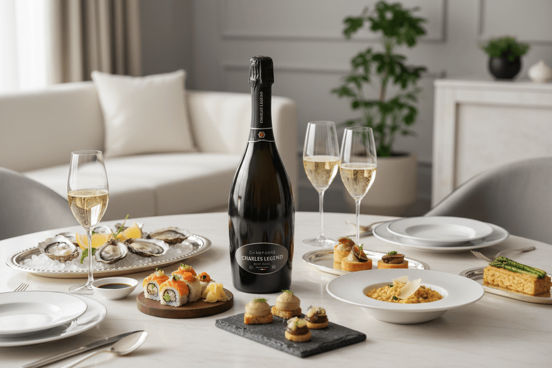Vino Espumoso Champagne Charles Legend Royal Brut 750ml - Vino de Francia - La Cava