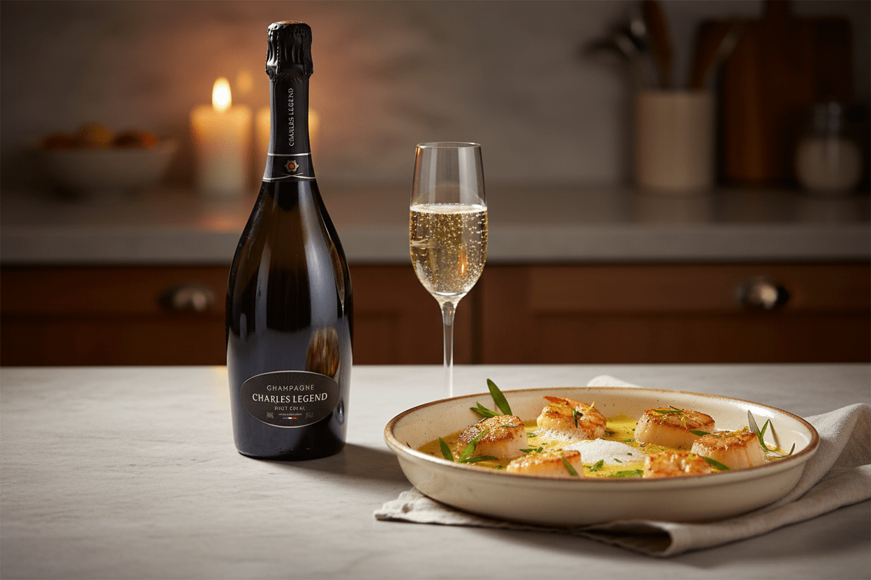 Vino Espumoso Champagne Charles Legend Royal Brut 750ml - Vino de Francia - La Cava
