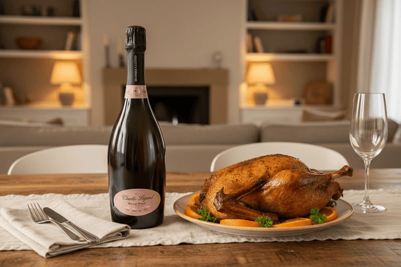 Vino Espumoso Champagne Charles Legend Royal Rosé 750ml - Vino de Francia - La Cava