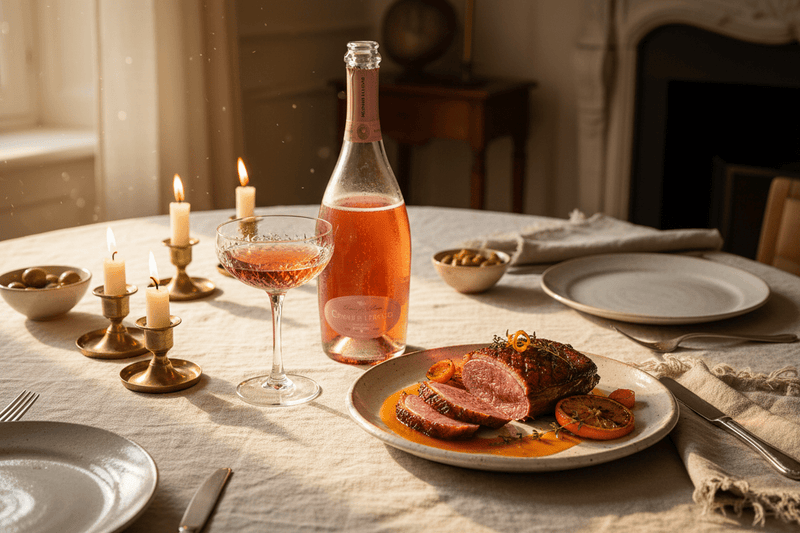 Vino Espumoso Champagne Charles Legend Royal Rosé 750ml - Vino de Francia - La Cava