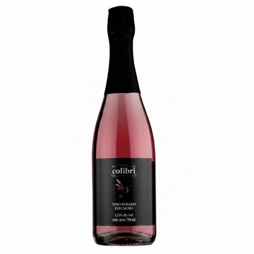 Vino Espumoso Colibrí Rosado 750ml Querétaro, México - Vino Mexicano - La Cava