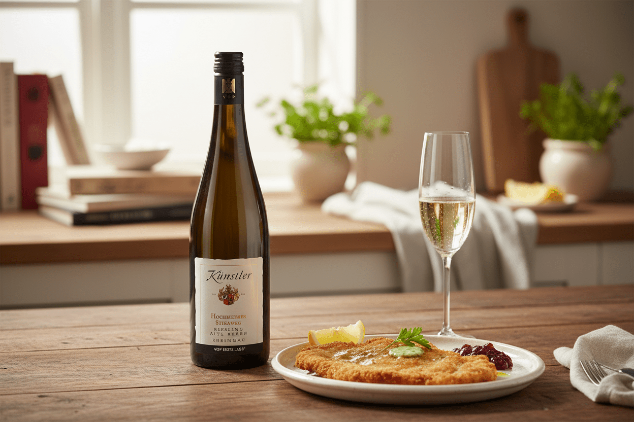 Vino espumoso hochheimer stielweg riesling extra brut sekt 2018 Alemania 750ml - Vino de Alemania - La Cava