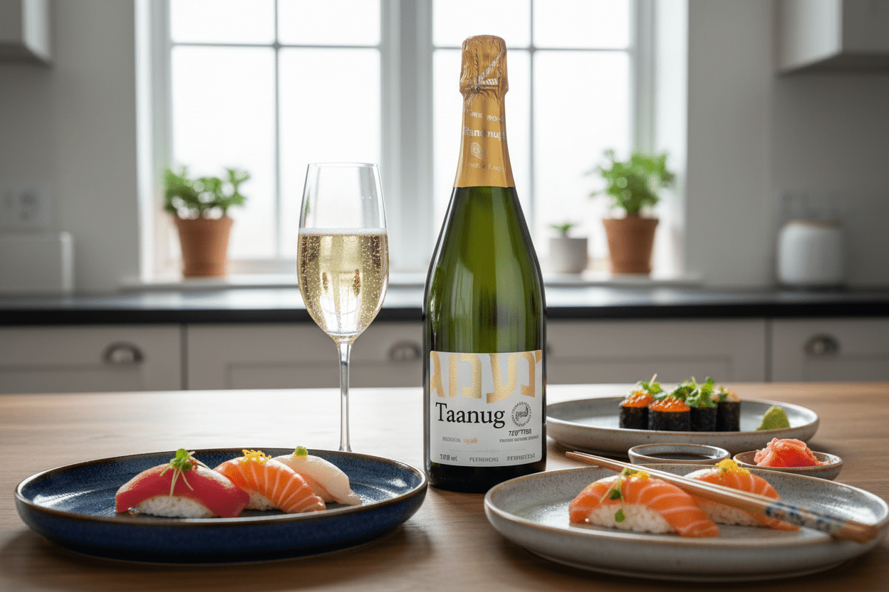 Vino Espumoso Kosher Taanug Brut 750ml Cava España - La Cava