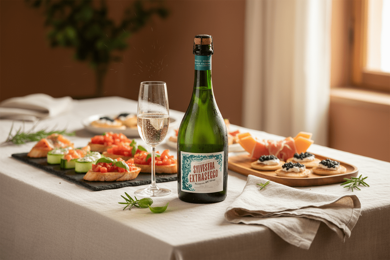 Vino Espumoso Sylvestra Extrasecco 2021 Bressia 750ml Mendoza, Argentina - La Cava