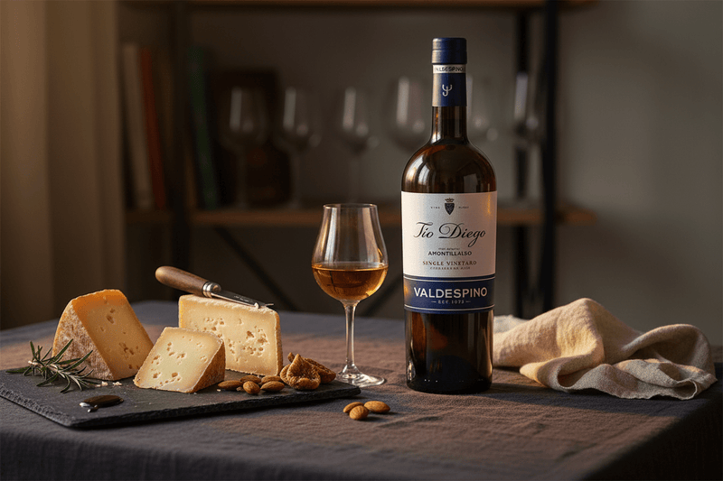 Vino Generoso Amontillado Tío Diego Valdespino 750ml D.O. Jerez - Vino de España - La Cava