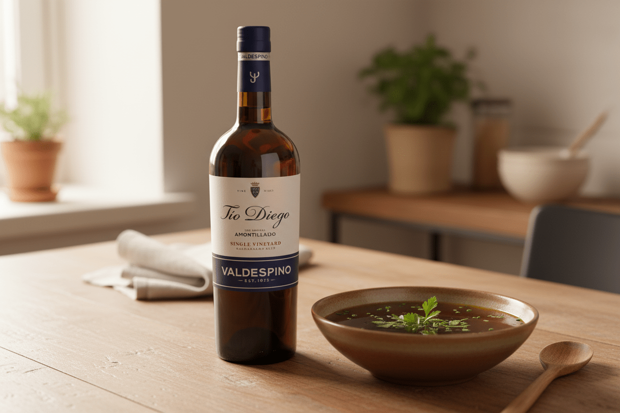 Vino Generoso Amontillado Tío Diego Valdespino 750ml D.O. Jerez - Vino de España - La Cava