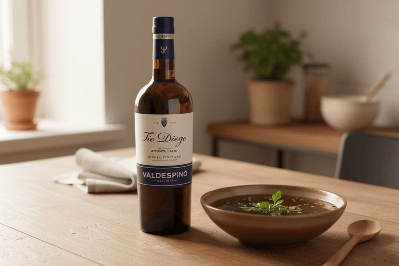 Vino Generoso Amontillado Tío Diego Valdespino 750ml D.O. Jerez - Vino de España - La Cava