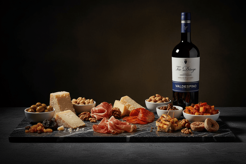 Vino Generoso Amontillado Tío Diego Valdespino 750ml D.O. Jerez - Vino de España - La Cava