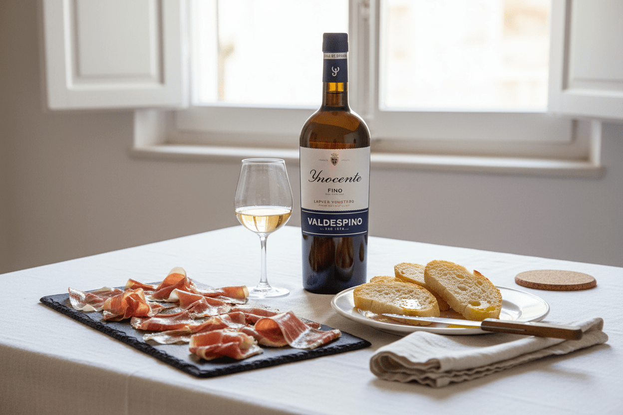 Vino Generoso Fino Inocente Valdespino 750ml D.O. Jerez - Vino de España - La Cava