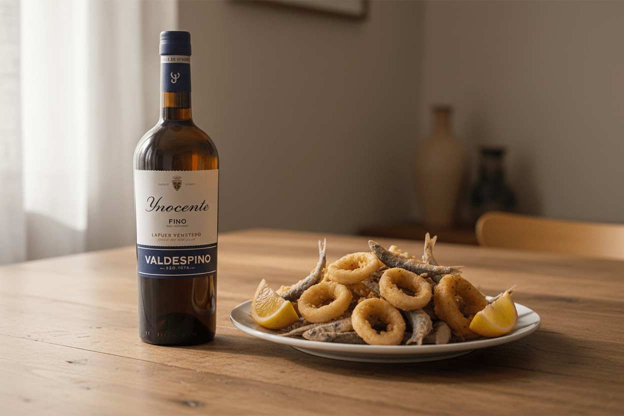 Vino Generoso Fino Inocente Valdespino 750ml D.O. Jerez - Vino de España - La Cava