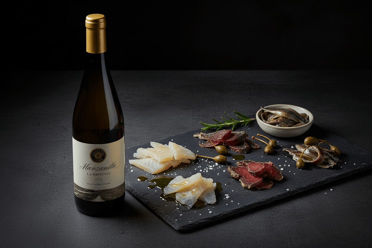 Vino Generoso Manzanilla La Especial 2016 750ml D.O. Manzanilla-Sanlúcar - Vino de España - La Cava